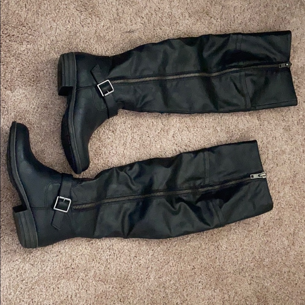 Knee high boots
